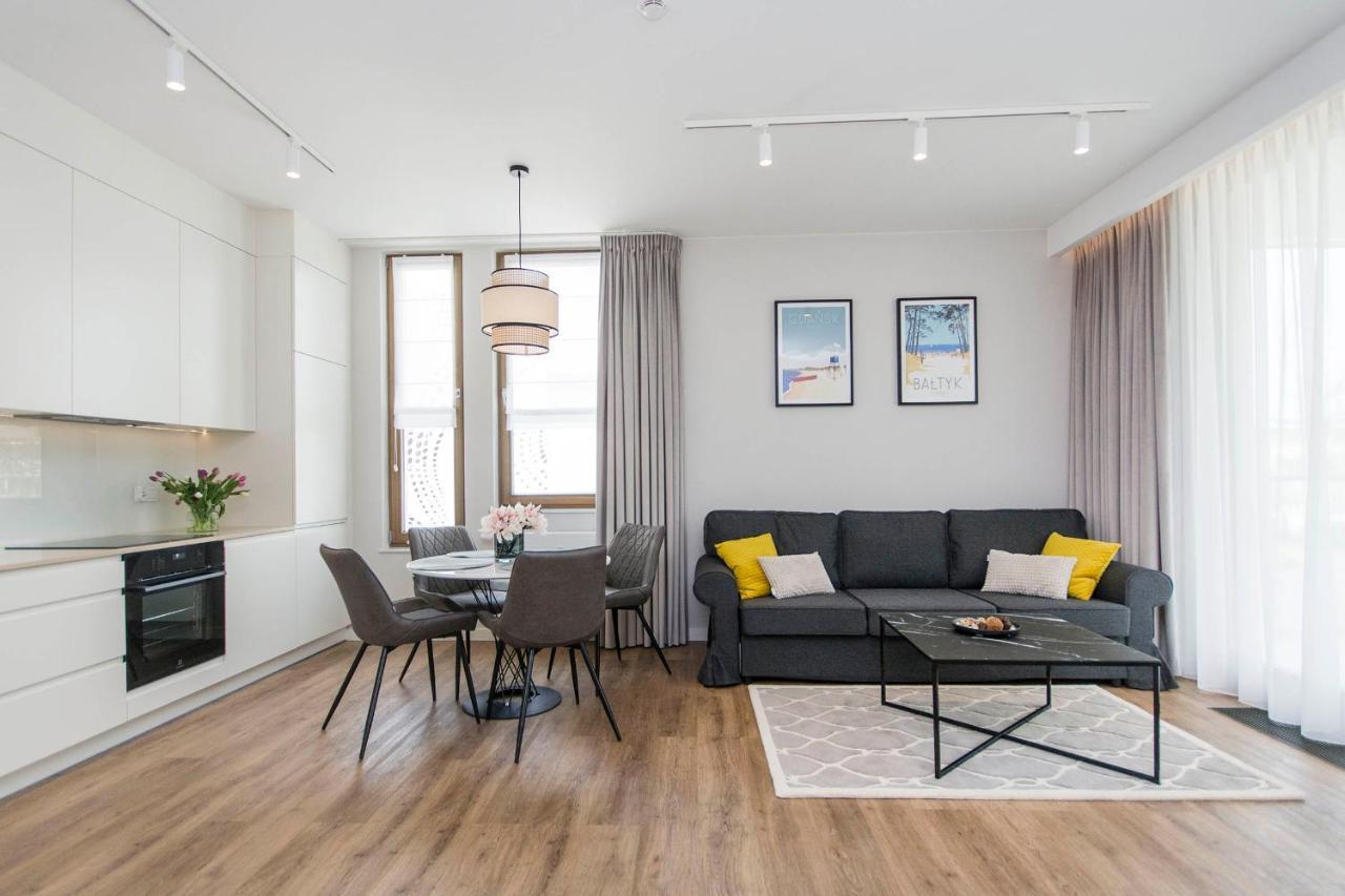 Yellow Rentyear Apartments Gdansk Luaran gambar